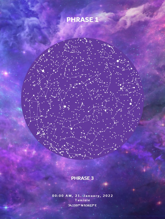 radiant violet space